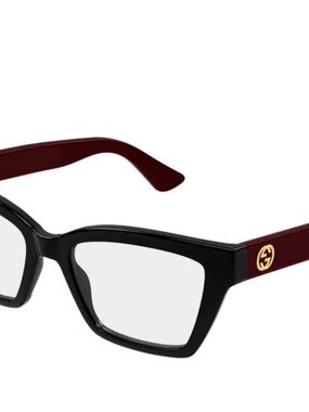 NEW Gucci GG1715O-011 Black 55-17-140 Eyeglasses